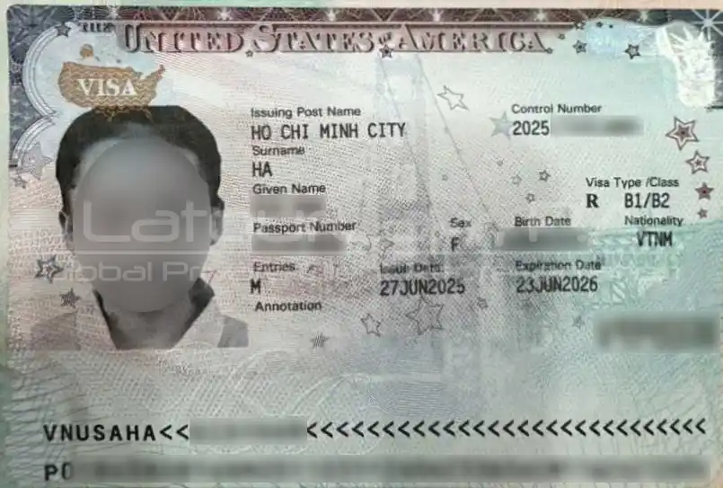 VISA DU LỊCH MỸ B1/B2