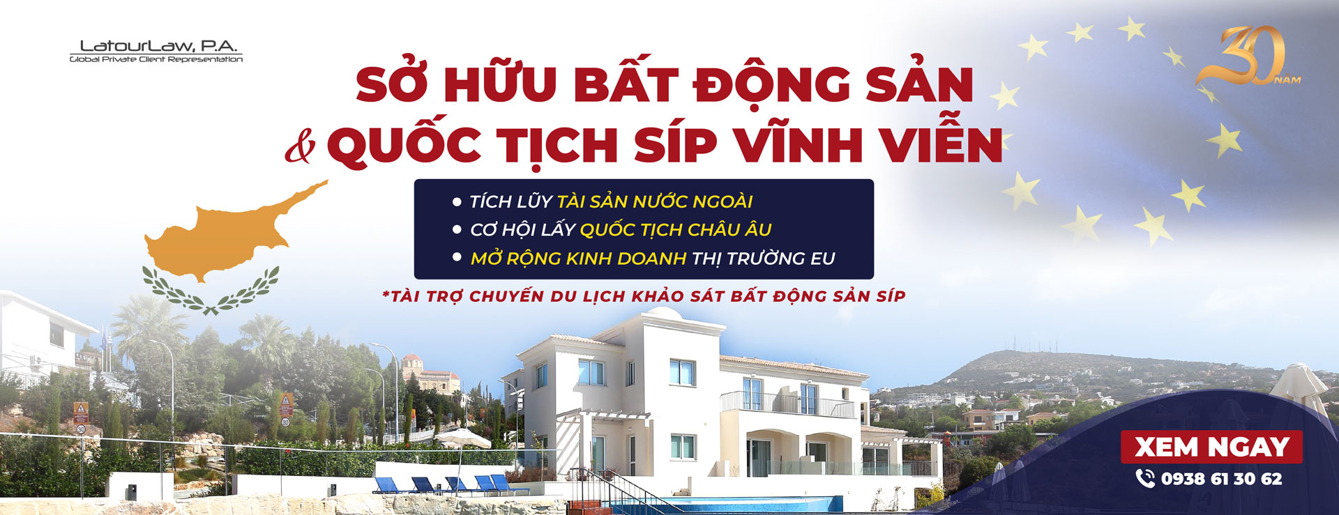 ĐẦU TƯ SÍP (CYPRUS) - ĐỊNH CƯ CHÂU ÂU CHO CẢ GIA ĐÌNH