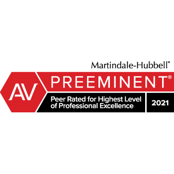 Martindale-Hubbell AV Attorney Rating