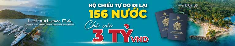 Quốc tịch St. Kitts and Nevis chỉ với 3 tỷ VND