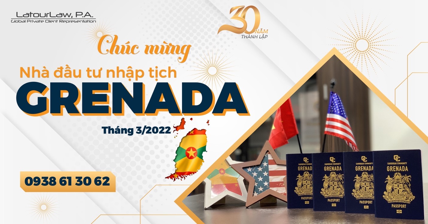 ĐẦU TƯ QUỐC TỊCH GRENADA ĐẠT KỶ LỤC DOANH THU NĂM 2021