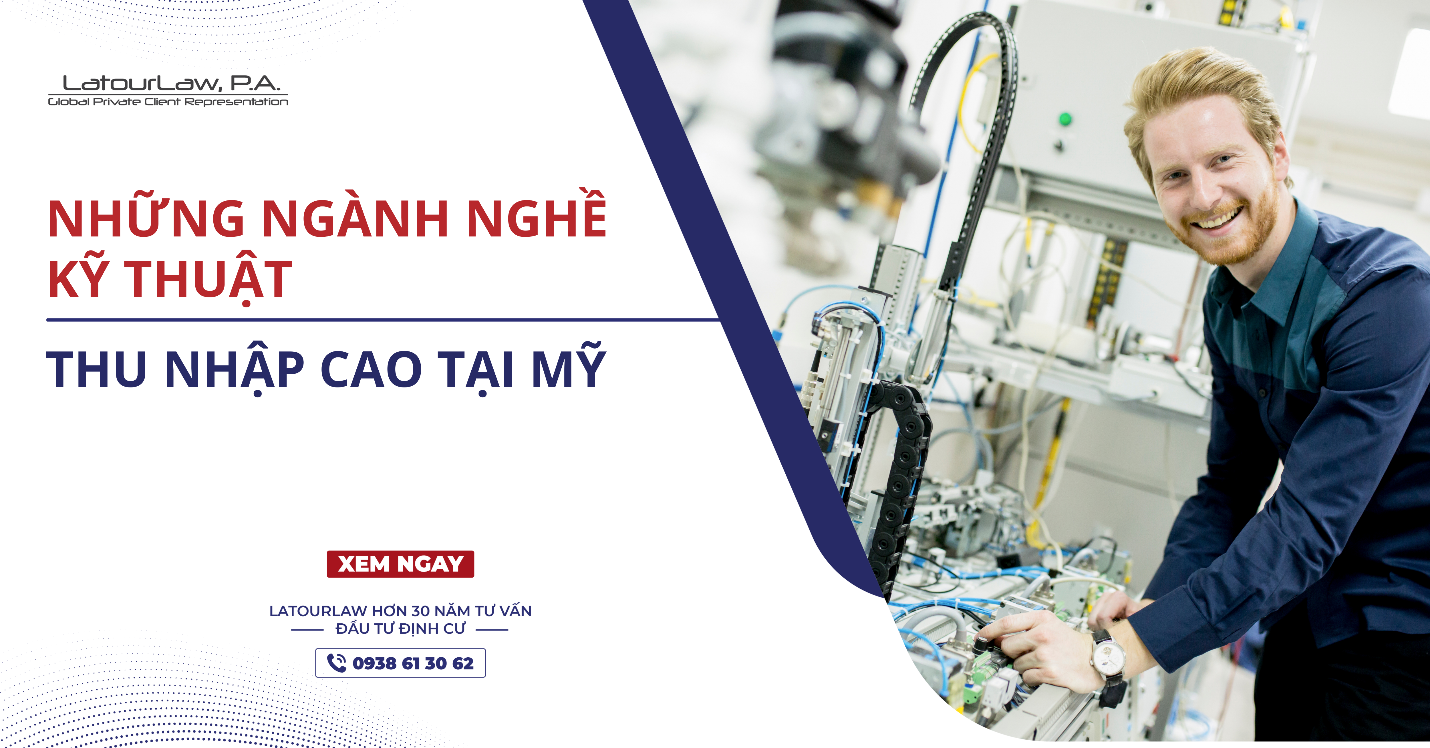 NHỮNG NGÀNH NGHỀ KỸ THUẬT THU NHẬP CAO TẠI MỸ