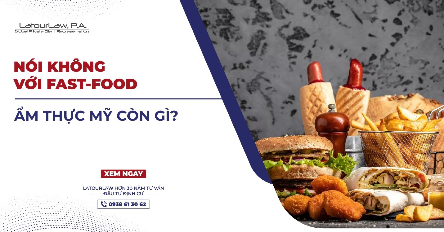 NÓI KHÔNG VỚI FAST-FOOD: ẨM THỰC MỸ CÒN GÌ?