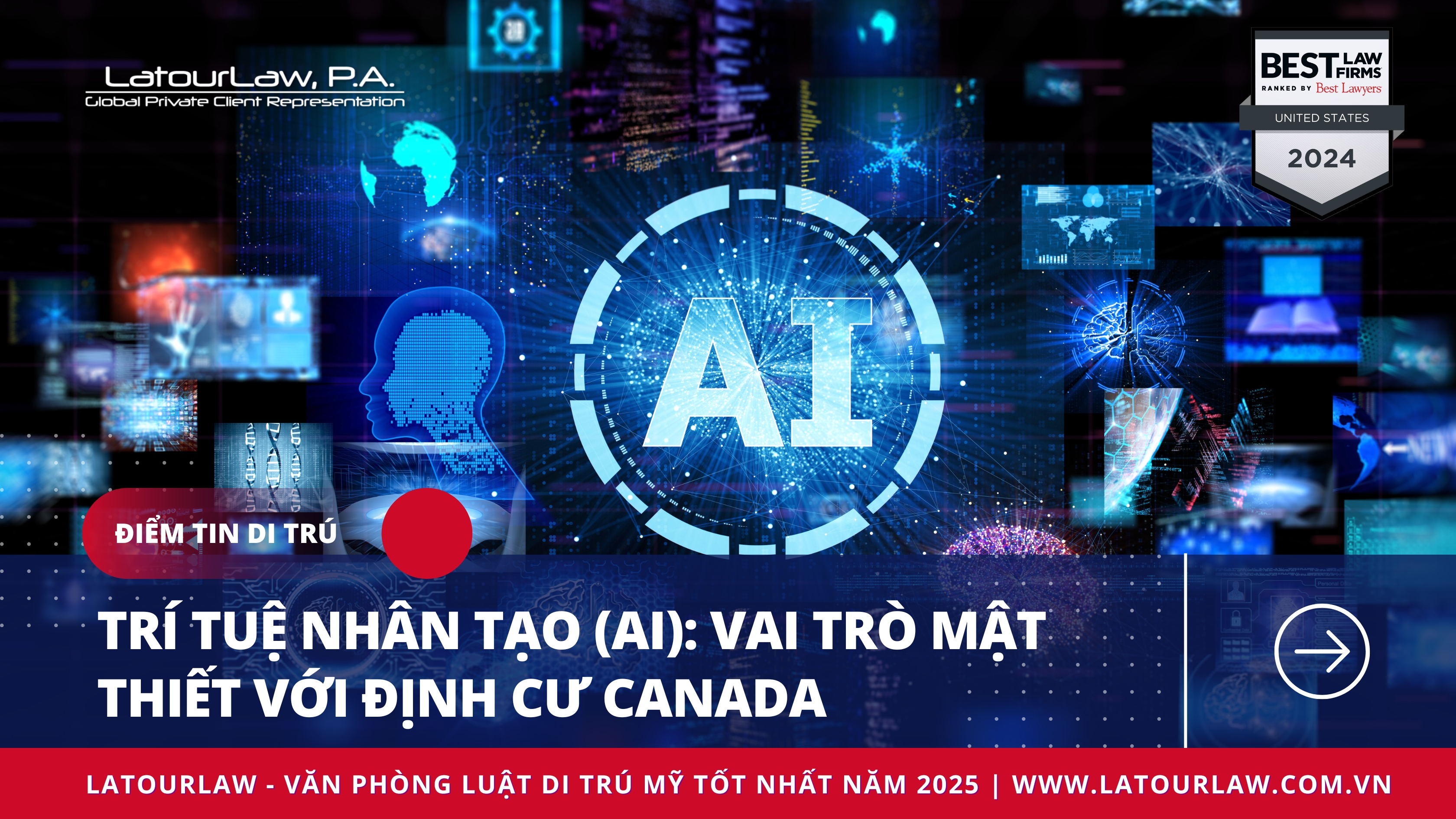 TRÍ TUỆ NHÂN TẠO (AI): VAI TRÒ MẬT THIẾT VỚI ĐỊNH CƯ CANADA