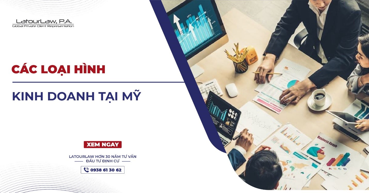 CÁC LOẠI HÌNH KINH DOANH TẠI MỸ