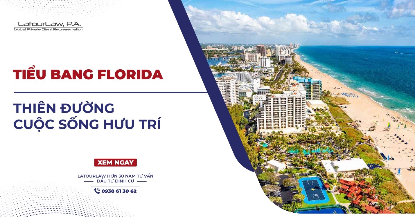 TIỂU BANG FLORIDA LÀ THIÊN ĐƯỜNG CUỘC SỐNG HƯU TRÍ