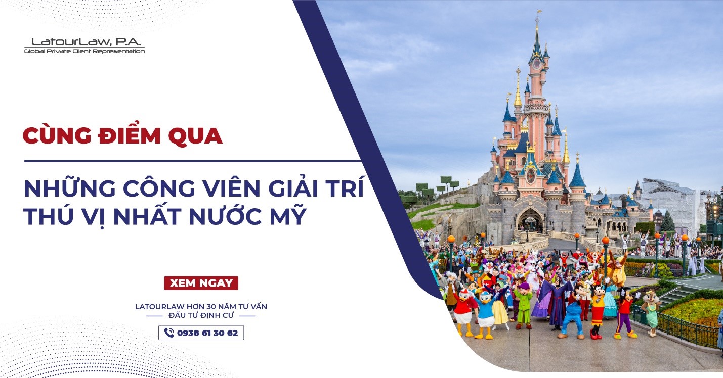 CÙNG ĐIỂM QUA NHỮNG CÔNG VIÊN GIẢI TRÍ THÚ VỊ NHẤT NƯỚC MỸ