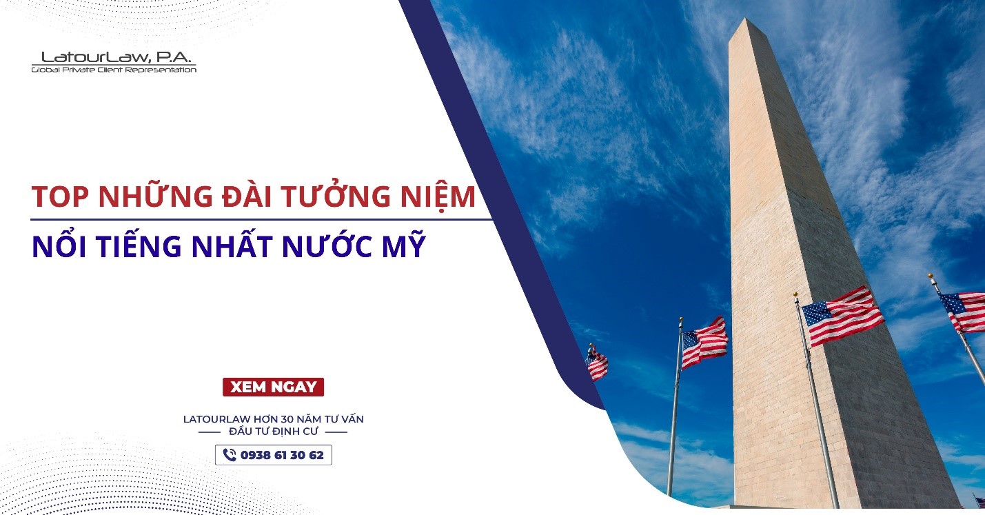 TOP NHỮNG ĐÀI TƯỞNG NIỆM NỔI TIẾNG NHẤT NƯỚC MỸ