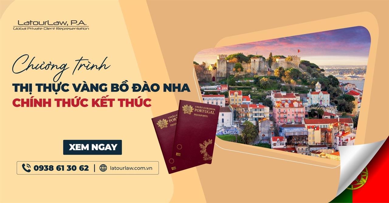 ĐẦU TƯ THỊ THỰC VÀNG BỒ ĐÀO NHA CHÍNH THỨC KẾT THÚC