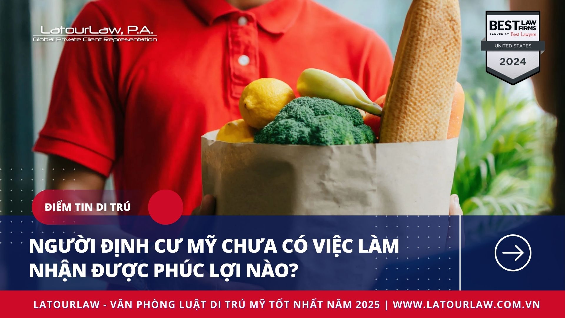 NGƯỜI ĐỊNH CƯ MỸ CHƯA CÓ VIỆC LÀM NHẬN ĐƯỢC PHÚC LỢI NÀO?