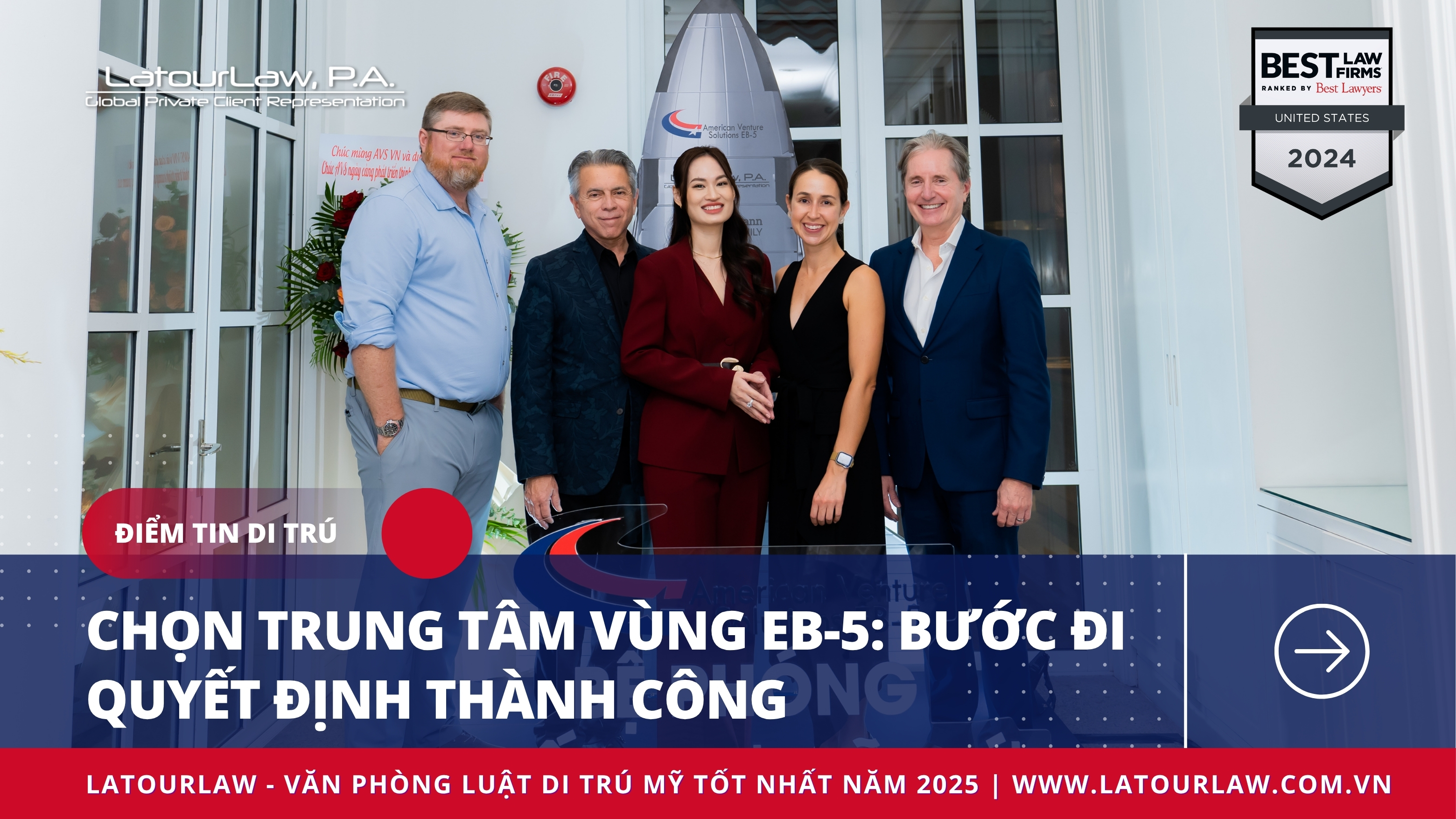 CHỌN TRUNG TÂM VÙNG EB-5: BƯỚC ĐI QUYẾT ĐỊNH THÀNH CÔNG