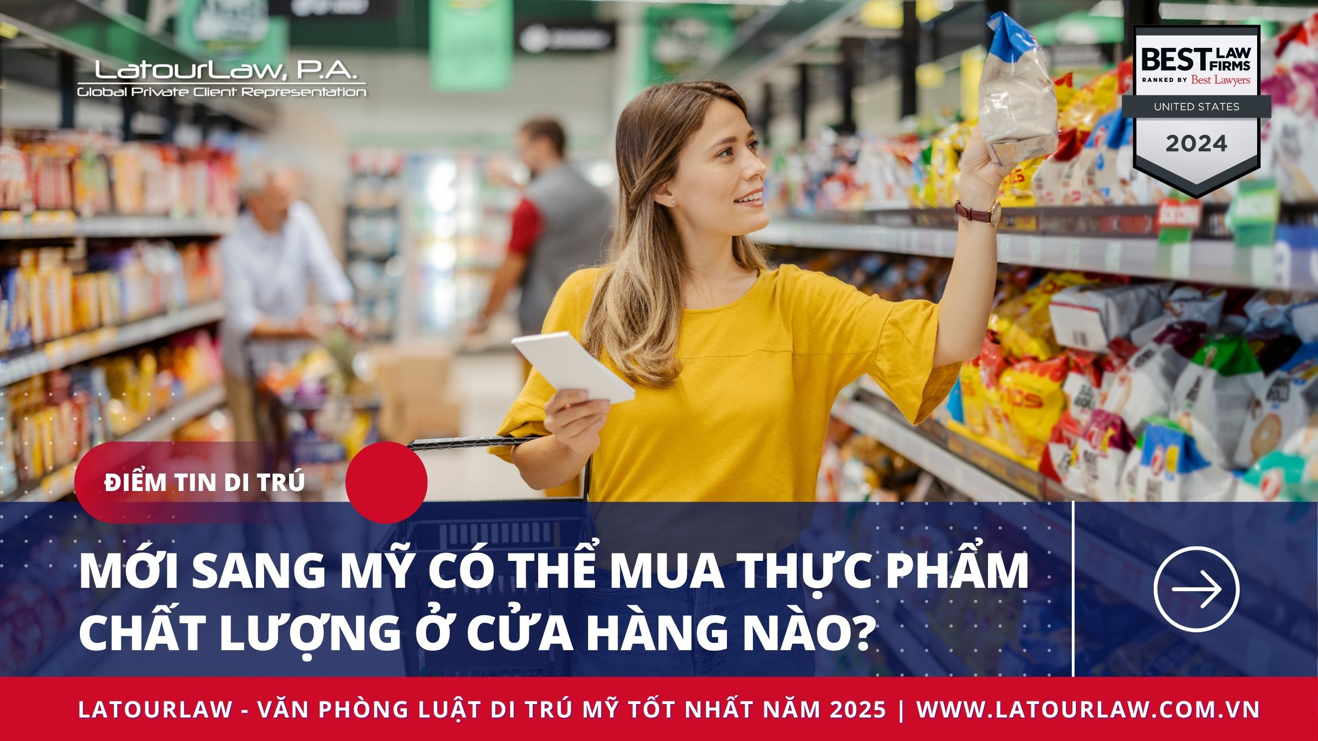 MỚI SANG MỸ: CÓ THỂ MUA THỰC PHẨM CHẤT LƯỢNG Ở CỬA HÀNG NÀO?