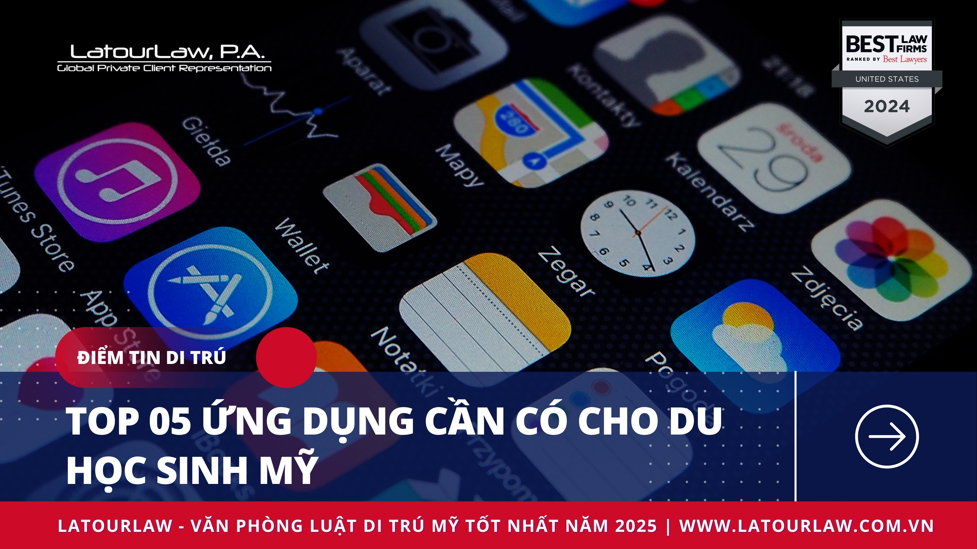 TOP 05 ỨNG DỤNG CẦN CÓ CHO DU HỌC SINH MỸ