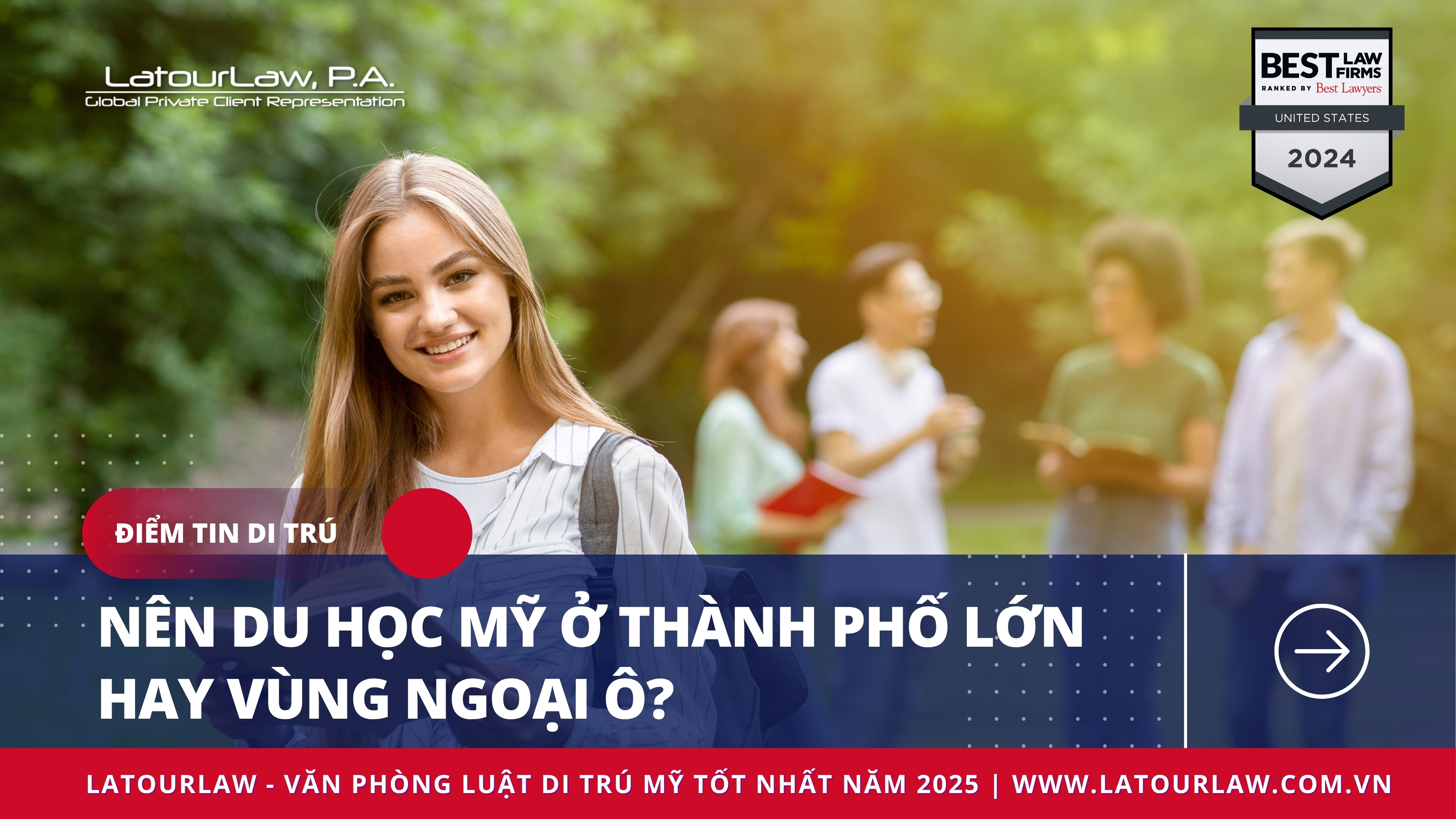 NÊN DU HỌC MỸ Ở THÀNH PHỐ LỚN HAY VÙNG NGOẠI Ô?