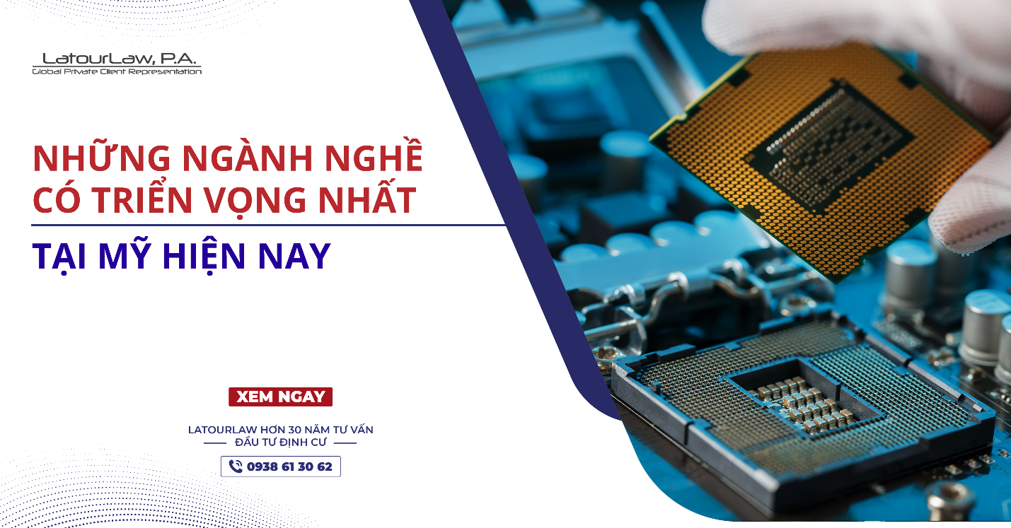 NHỮNG NGÀNH NGHỀ CÓ TRIỂN VỌNG NHẤT TẠI MỸ HIỆN NAY