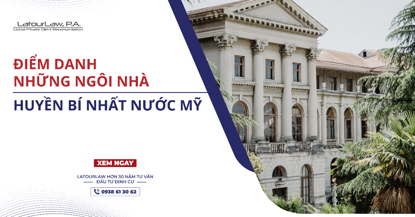 ĐIỂM DANH NHỮNG NGÔI NHÀ HUYỀN BÍ NHẤT NƯỚC MỸ