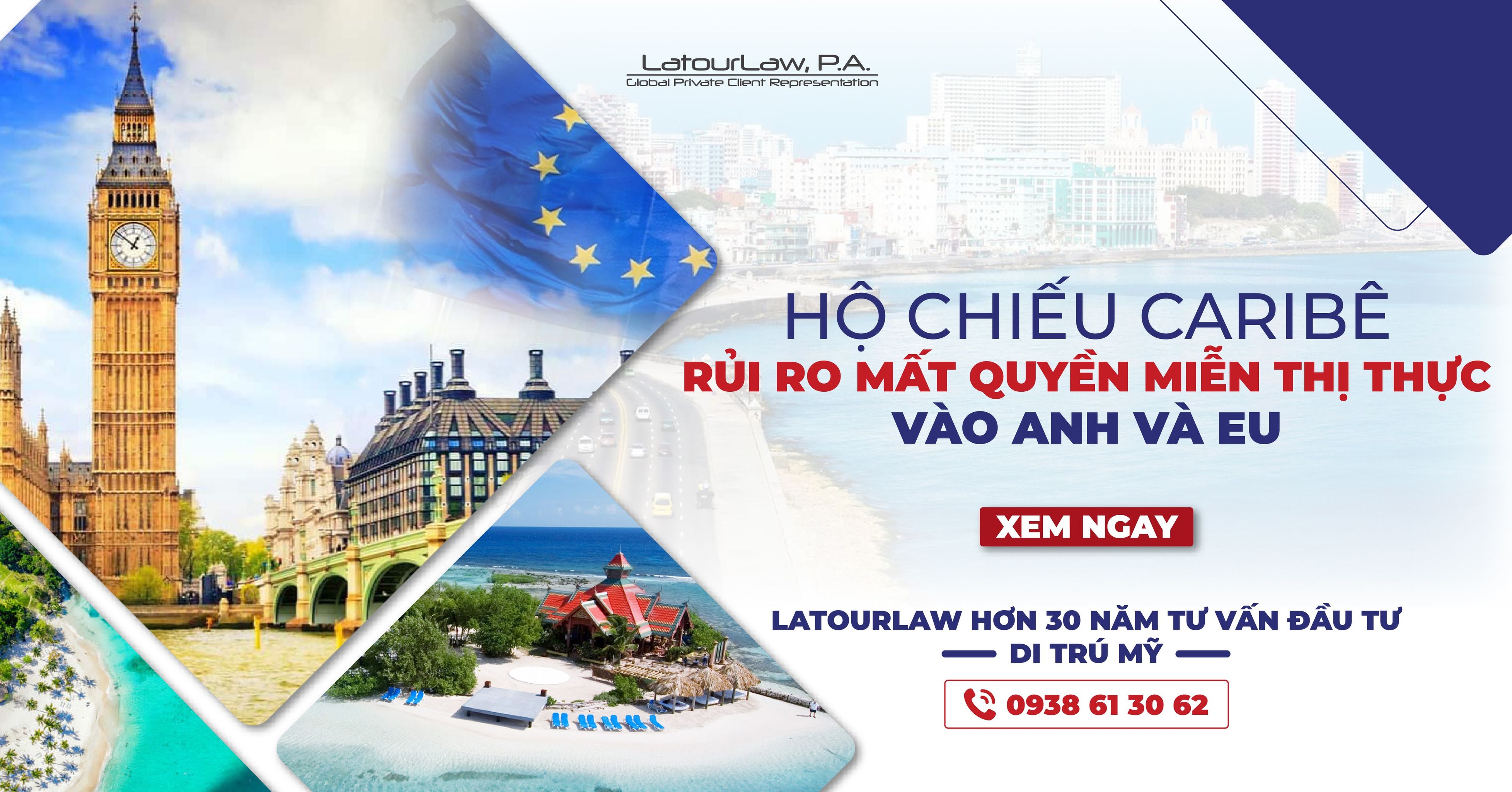 HỘ CHIẾU CARIBÊ RỦI RO MẤT QUYỀN MIỄN THỊ THỰC VÀO ANH VÀ EU