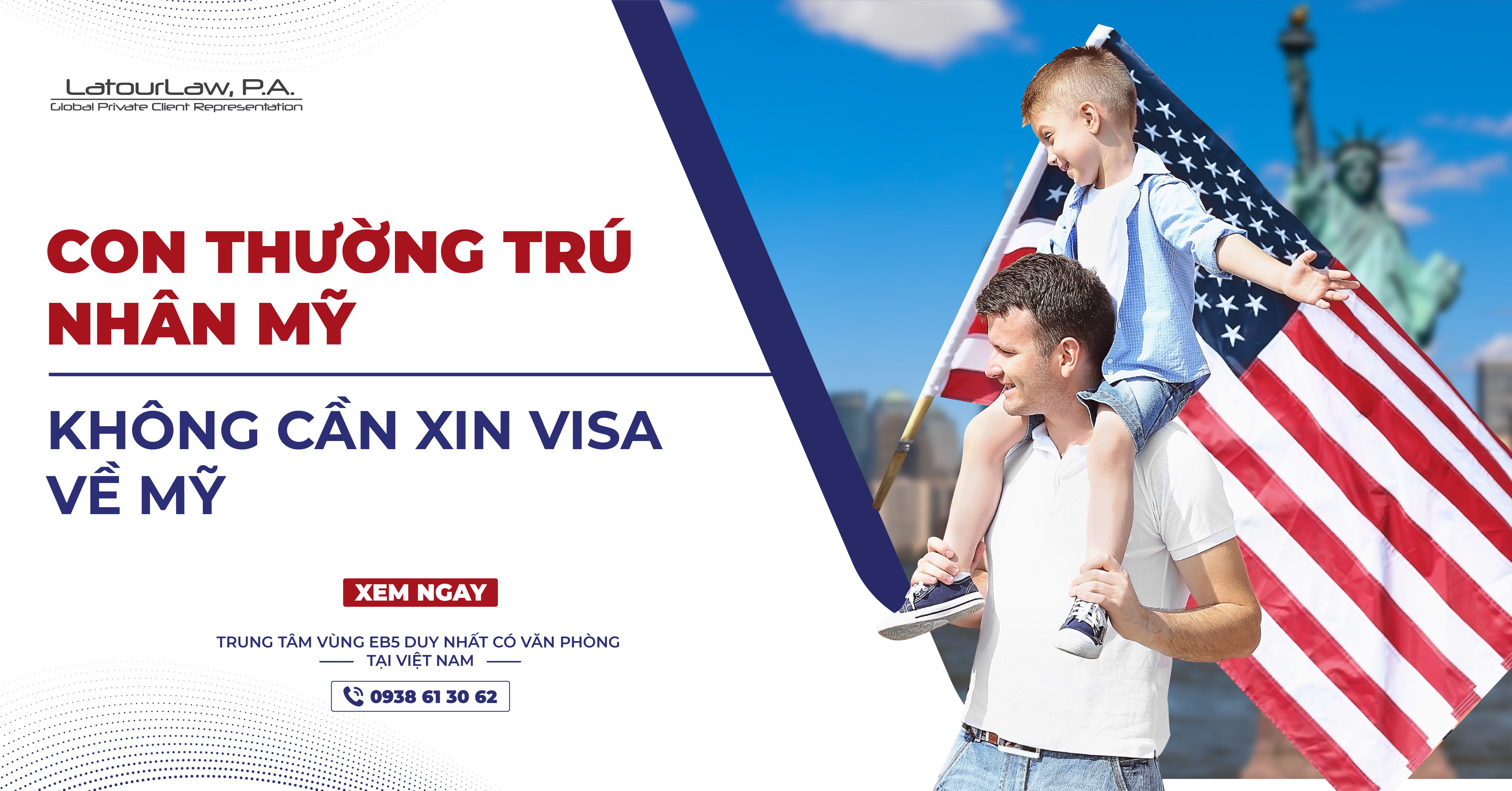 CON THƯỜNG TRÚ NHÂN MỸ KHÔNG CẦN XIN VISA VỀ MỸ