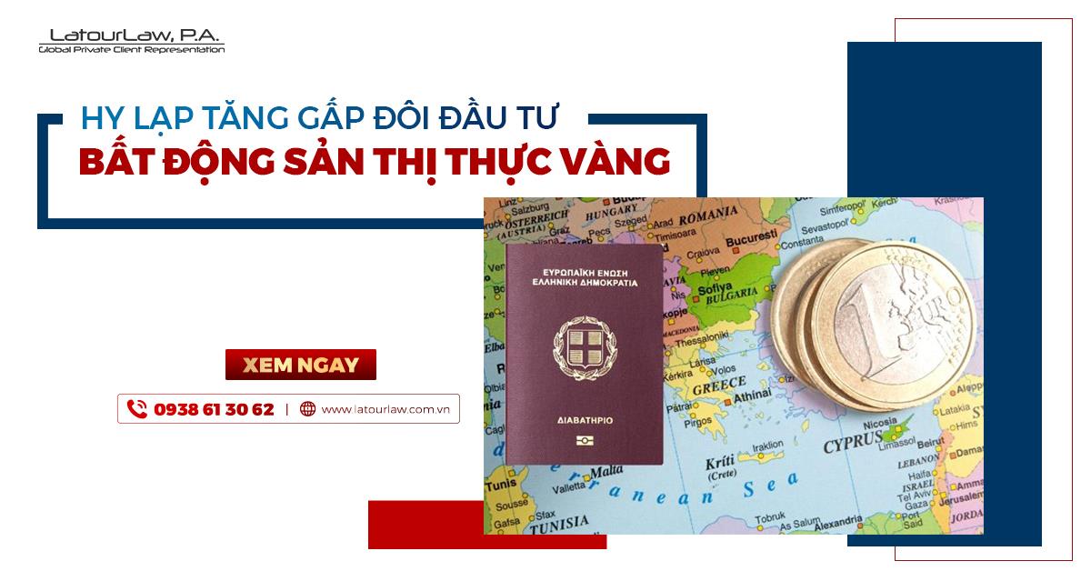 HY LẠP TĂNG GẤP ĐÔI ĐẦU TƯ BẤT ĐỘNG SẢN THỊ THỰC VÀNG