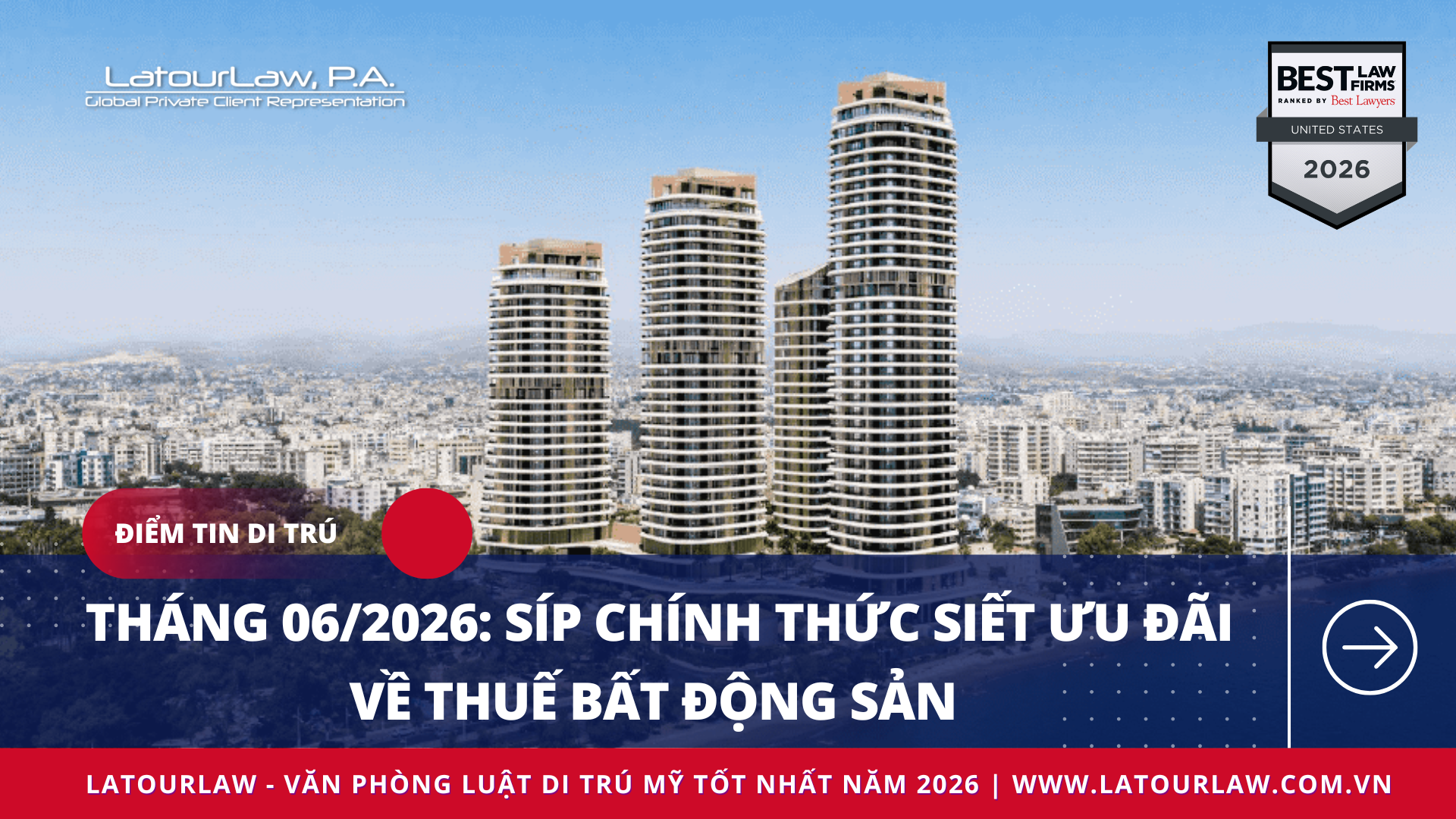 SÍP CHÍNH THỨC SIẾT ƯU ĐÃI VỀ THUẾ BẤT ĐỘNG SẢN